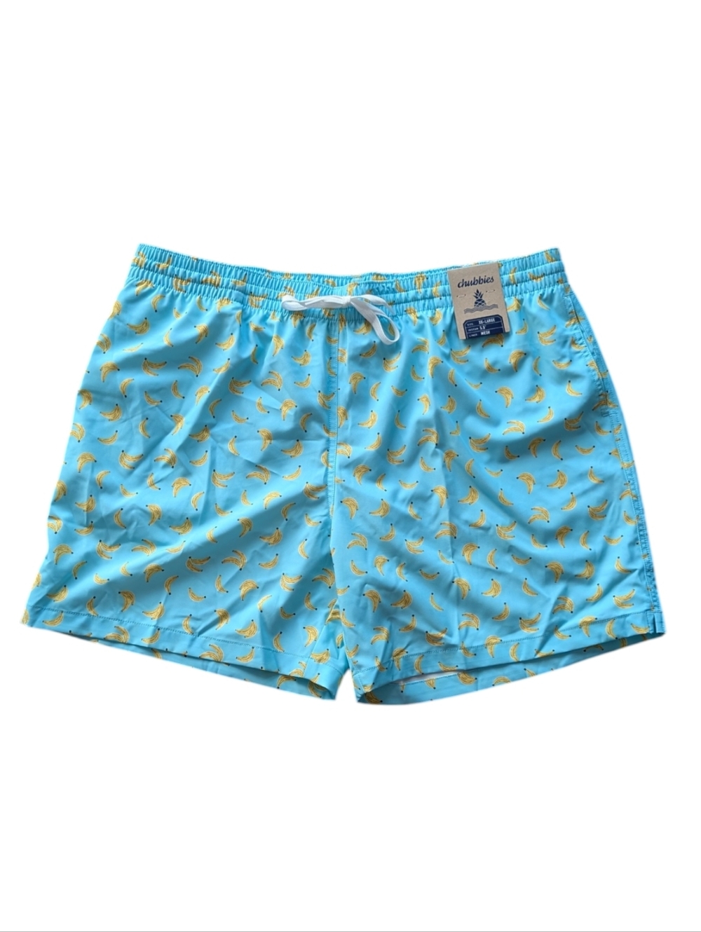 Chubbies Classic Swim Trunks The Peelio Dealios NWT
